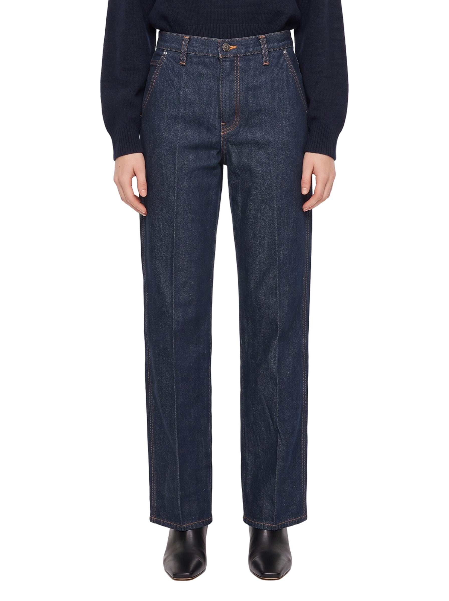 Jeans Rossi in blu 