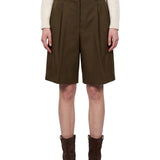 Short sartoriali Auggie in marrone 