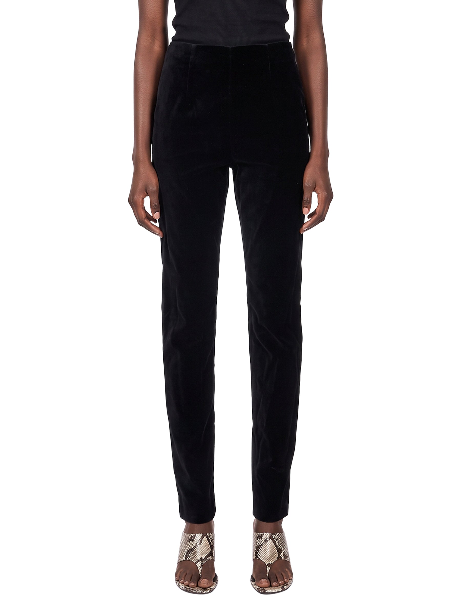 Pantaloni slim Ryden in nero 
