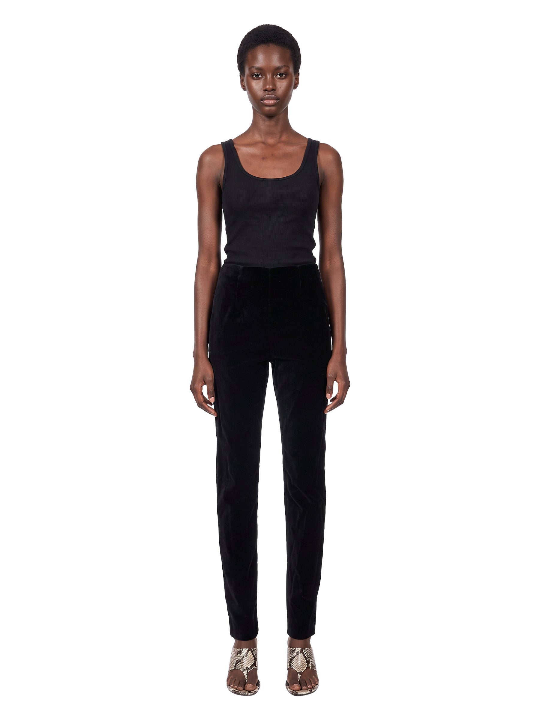 Pantaloni slim Ryden in nero 