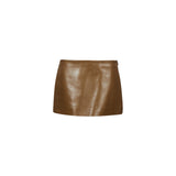 Gonna mini Jett in marrone 