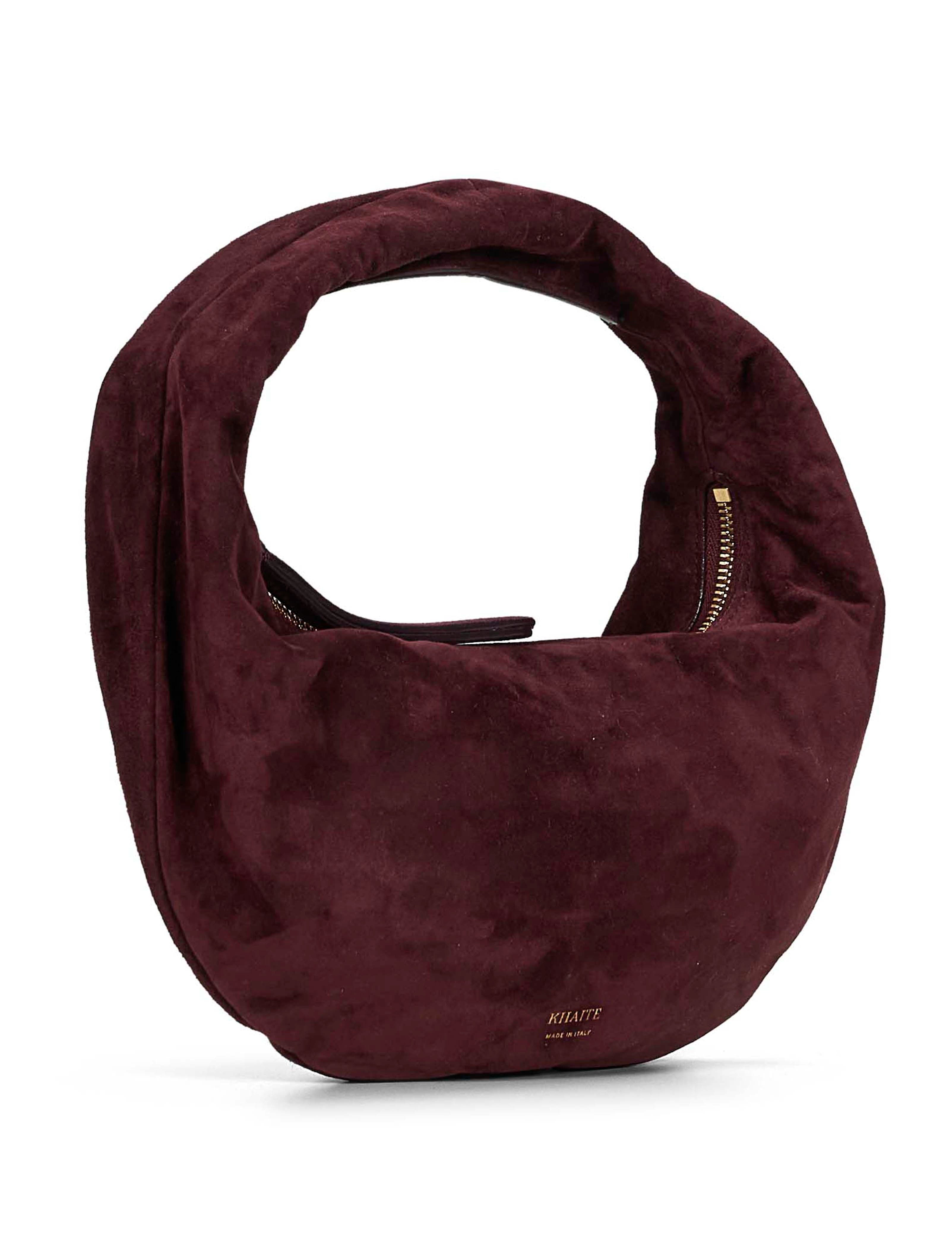 Borsa a mano Olivia mini in bordeaux 