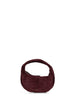 Olivia mini handbag in bordeaux