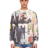 Maglia termica all hands on deck multicolor 