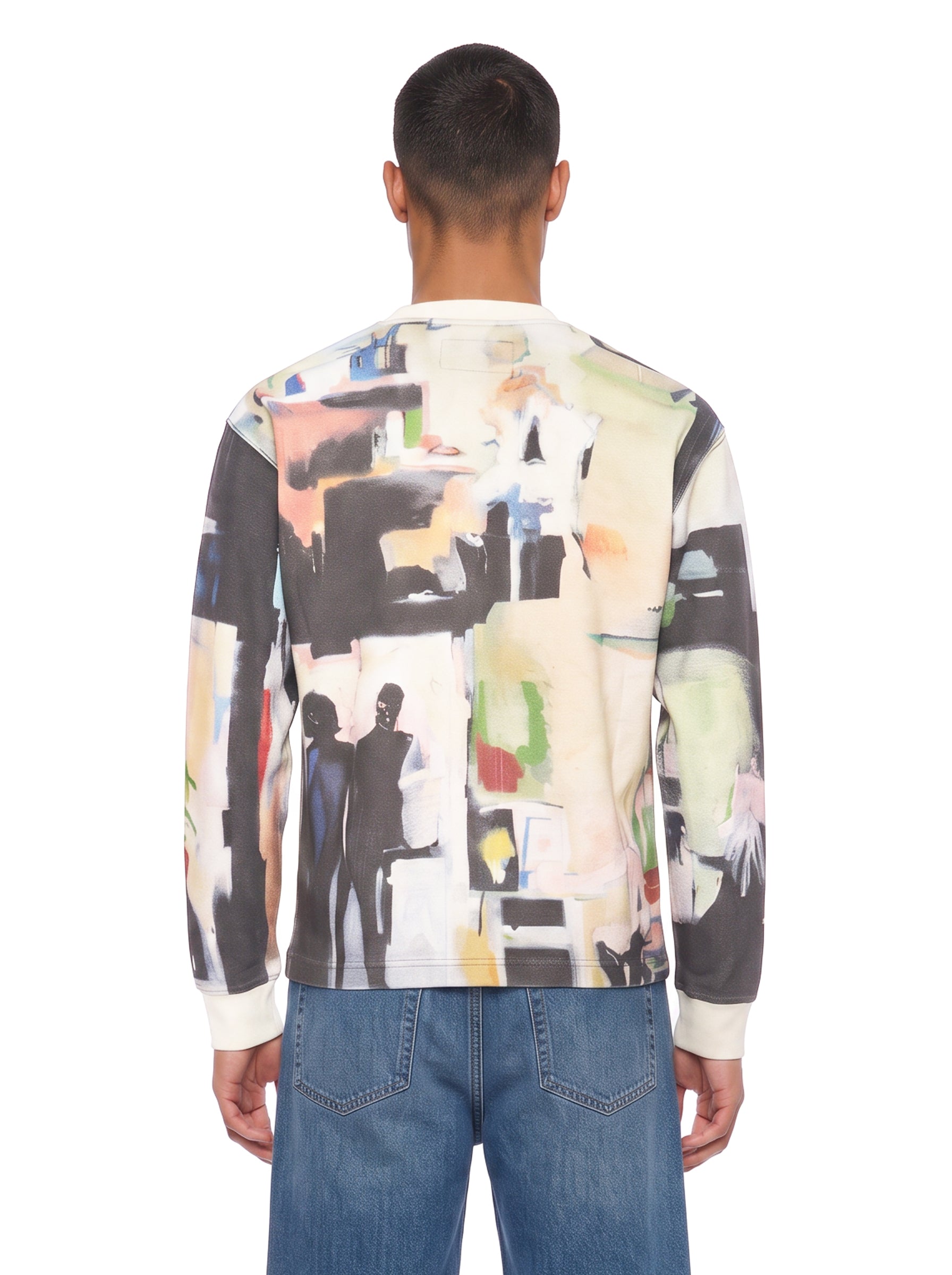 Maglia termica all hands on deck multicolor 