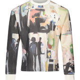 Maglia termica all hands on deck multicolor 