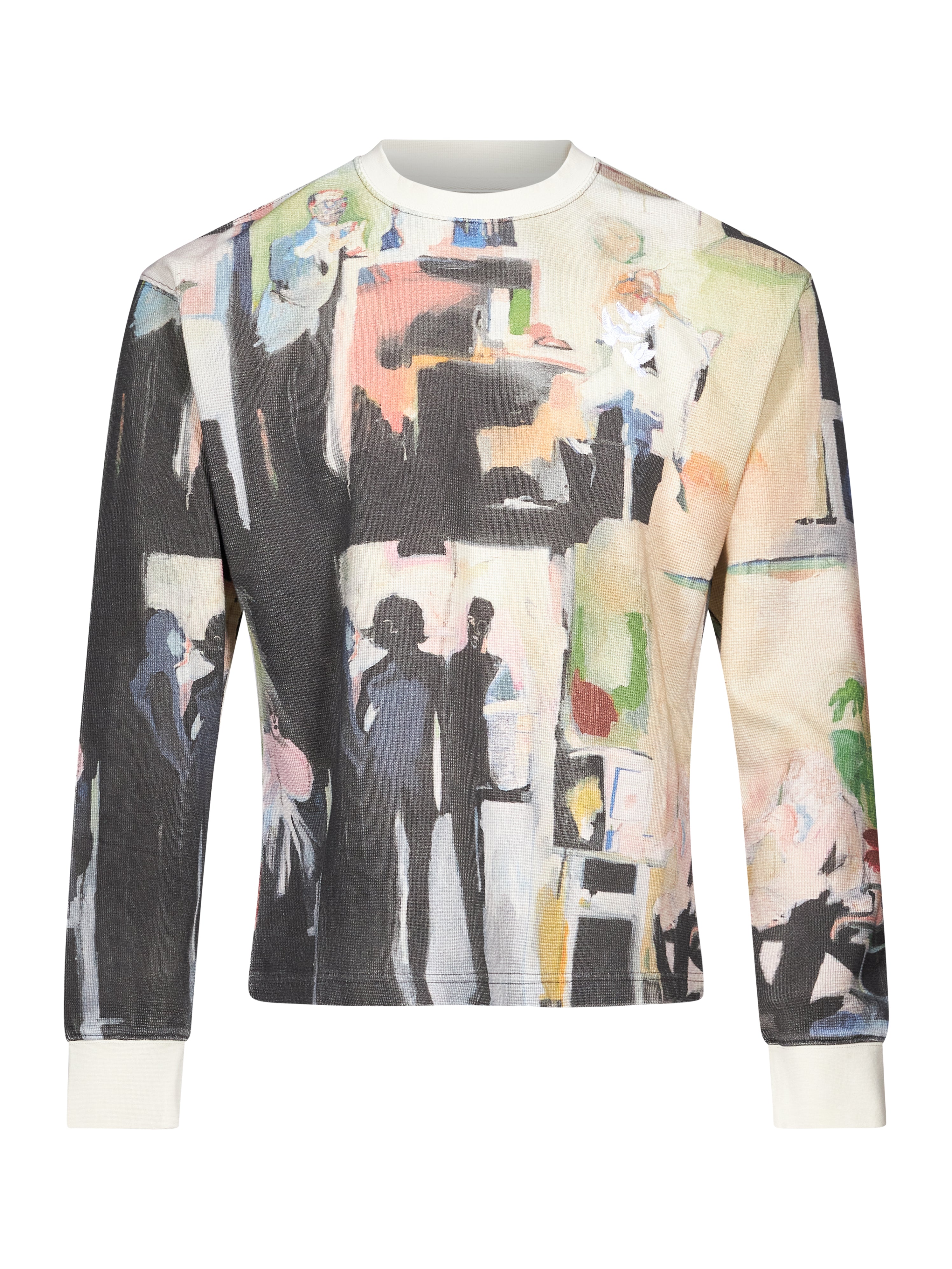 Maglia termica all hands on deck multicolor 