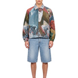 Giacca coach multicolor 