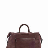 Borsa a mano in suede bordeaux 