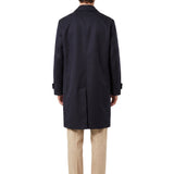 Cappotto monopetto in blu 