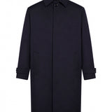 Cappotto monopetto in blu 