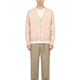 Cardigan in maglia avorio 