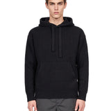 Felpa in maglia nero 