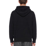 Felpa in maglia nero 