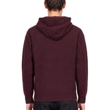 Felpa in maglia viola 