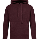 Felpa in maglia viola 