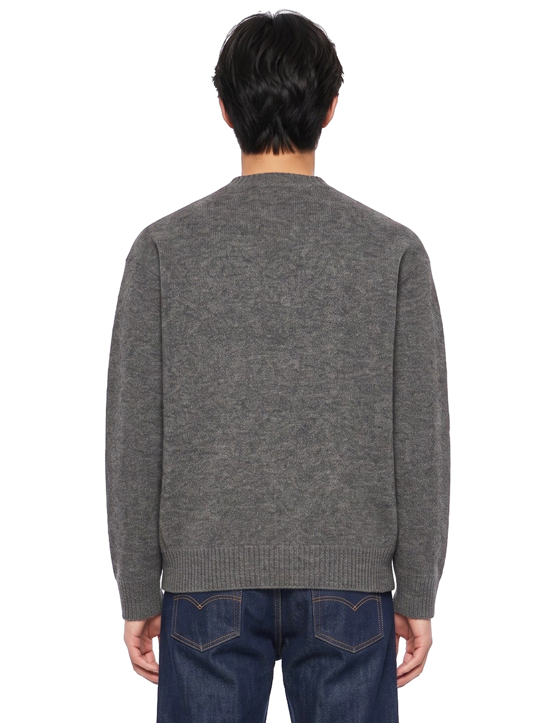 Maglia in cashmere grigio 