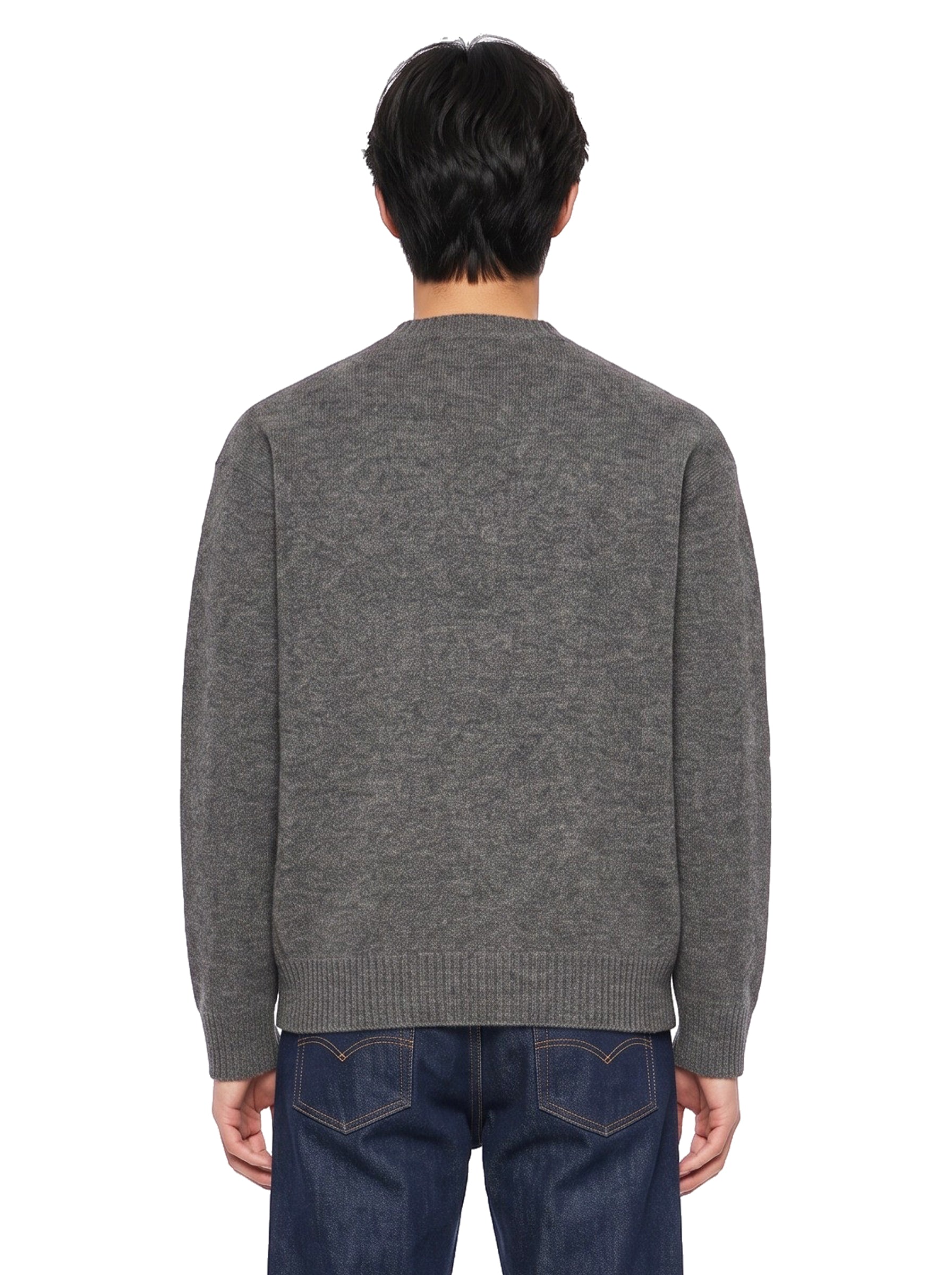 Maglia in cashmere grigio 