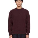 Maglia in cashmere viola 