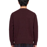 Maglia in cashmere viola 