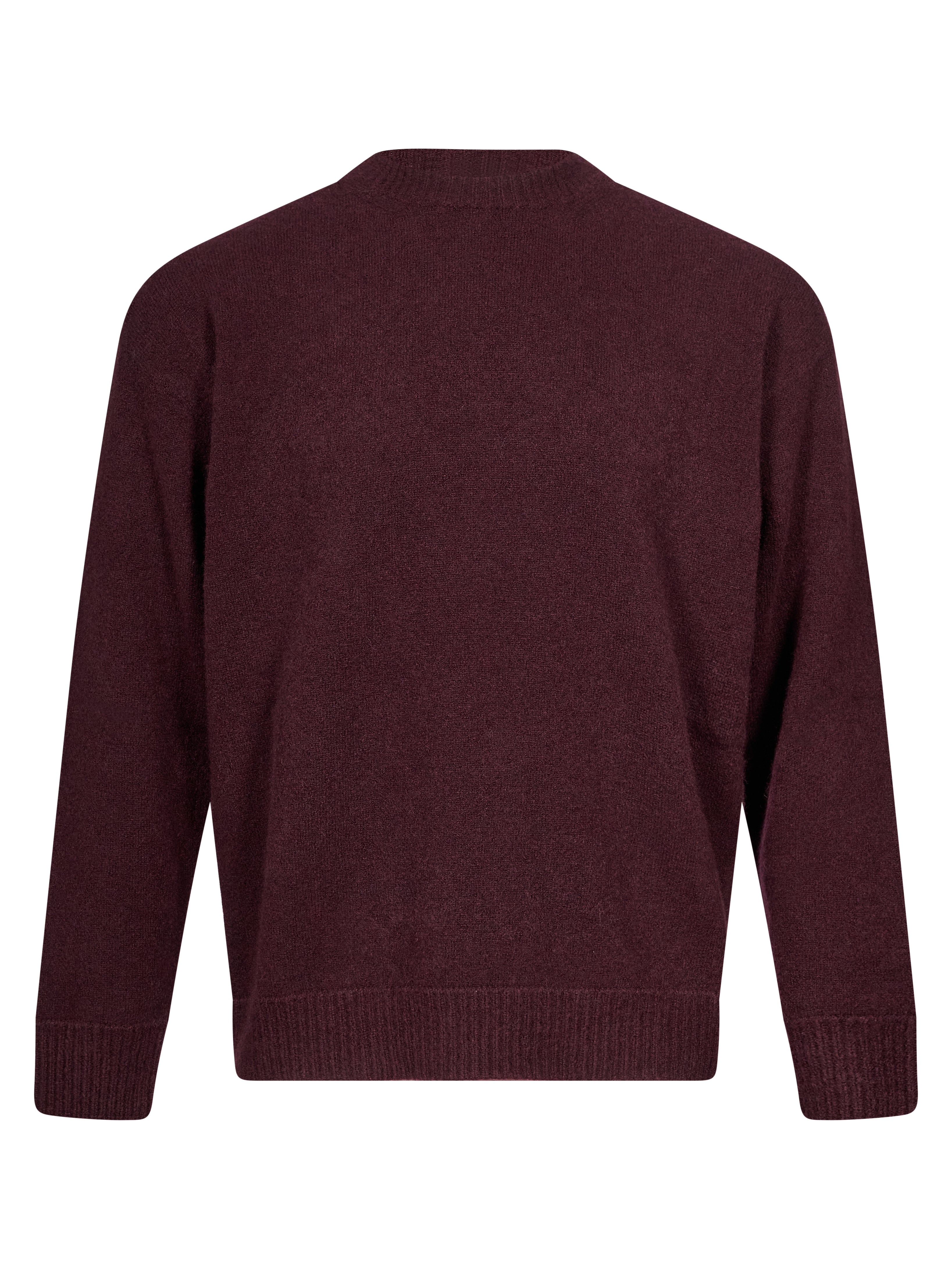 Maglia in cashmere viola 