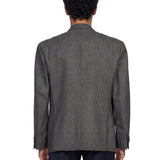 Giacca doppiopetto in grigio 