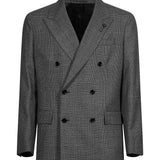 Giacca doppiopetto in grigio 