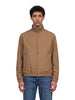 Brown zip-up jacket