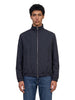 Giacca con zip in blu