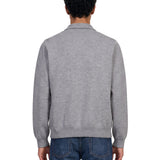 Giacca con zip in grigio 