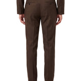Pantaloni sartoriali in marrone 