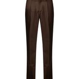 Pantaloni sartoriali in marrone 