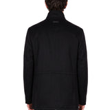 Giacca con tasche in nero 