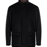 Giacca con tasche in nero 