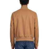 Giacca con tasche sul petto in beige 