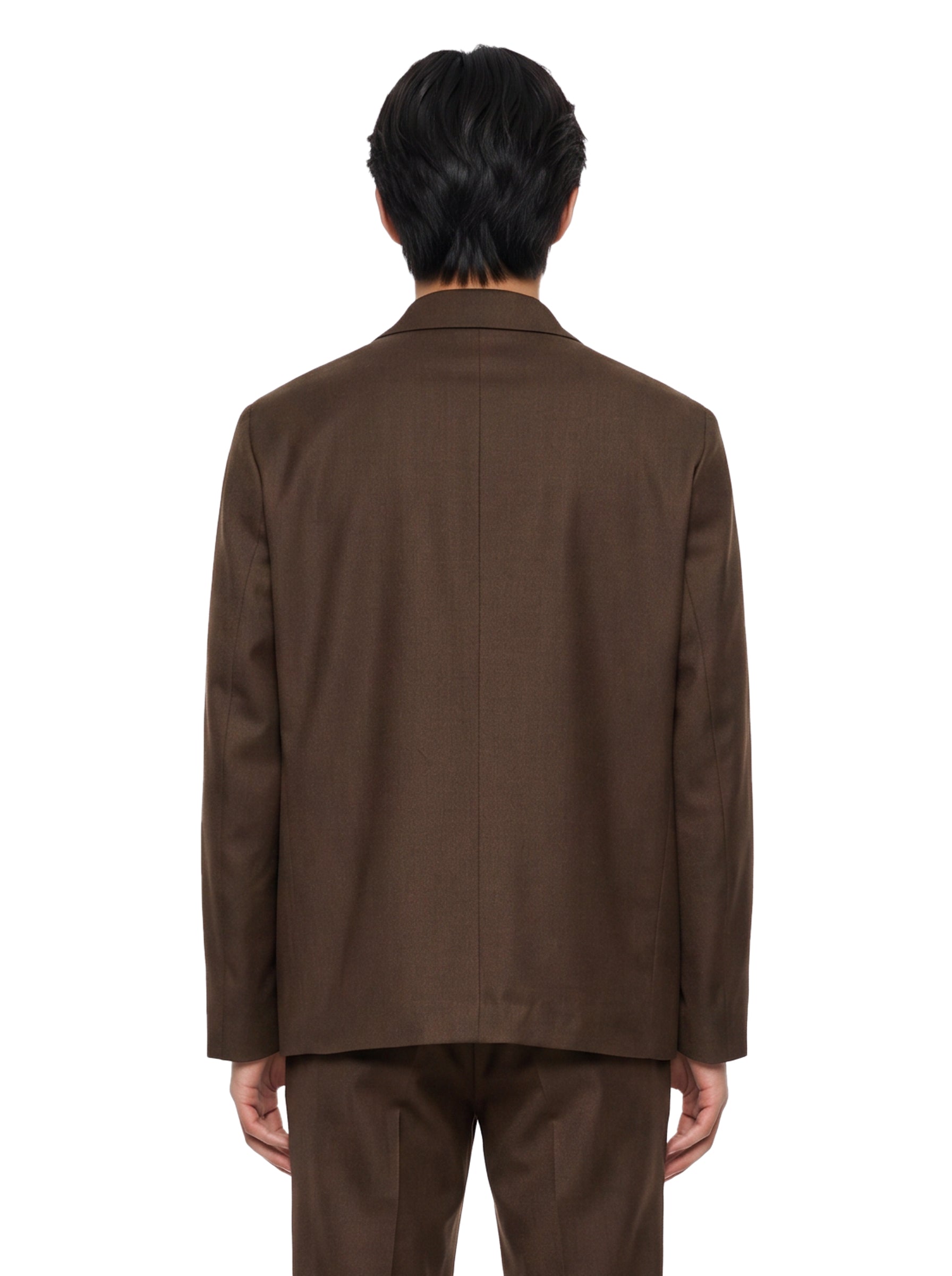 Giacca camicia Stone in marrone 