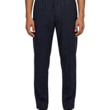 Pantaloni con coulisse in blu 