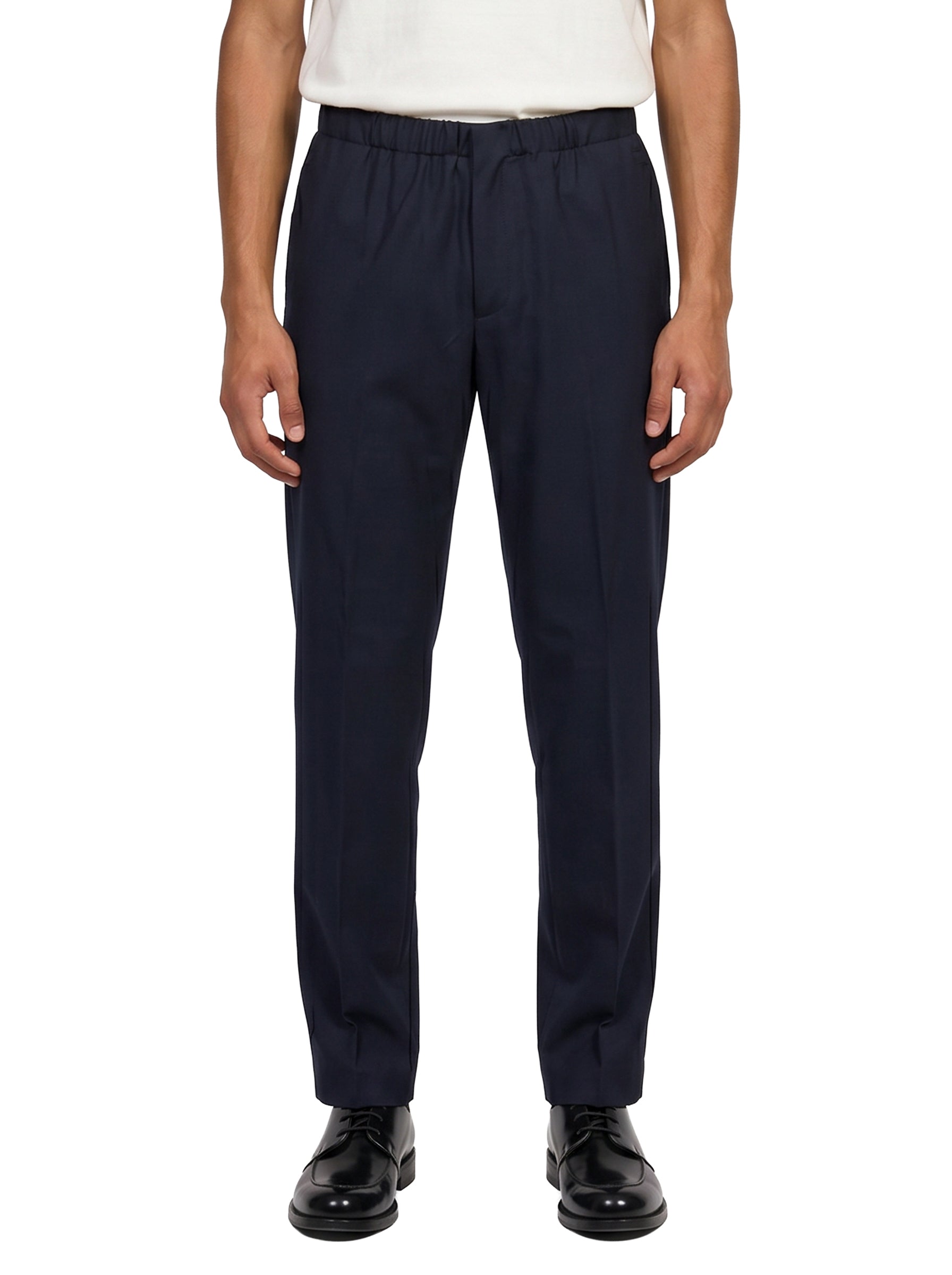 Pantaloni con coulisse in blu 
