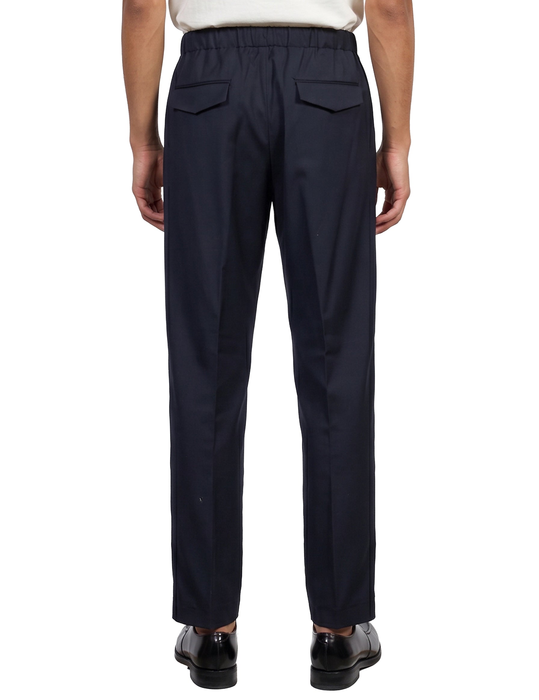 Pantaloni con coulisse in blu 
