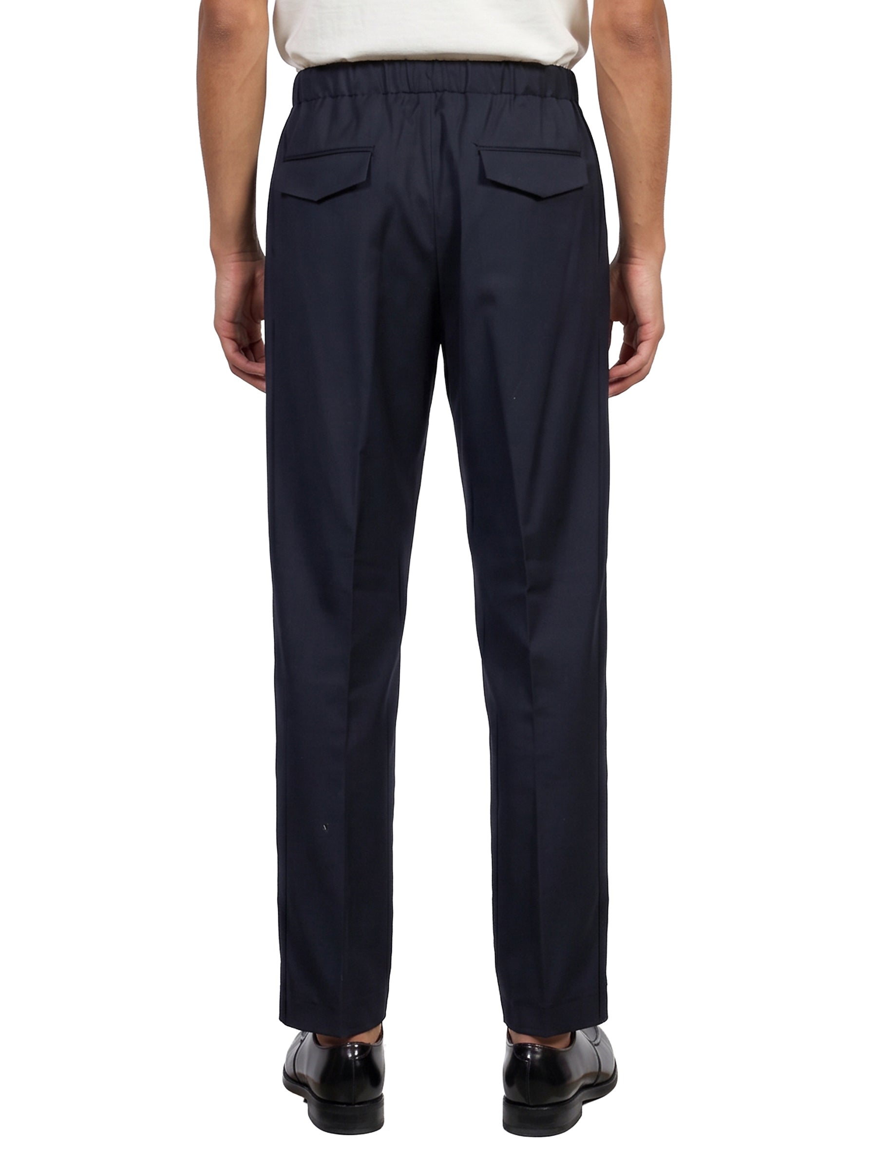 Pantaloni con coulisse in blu 