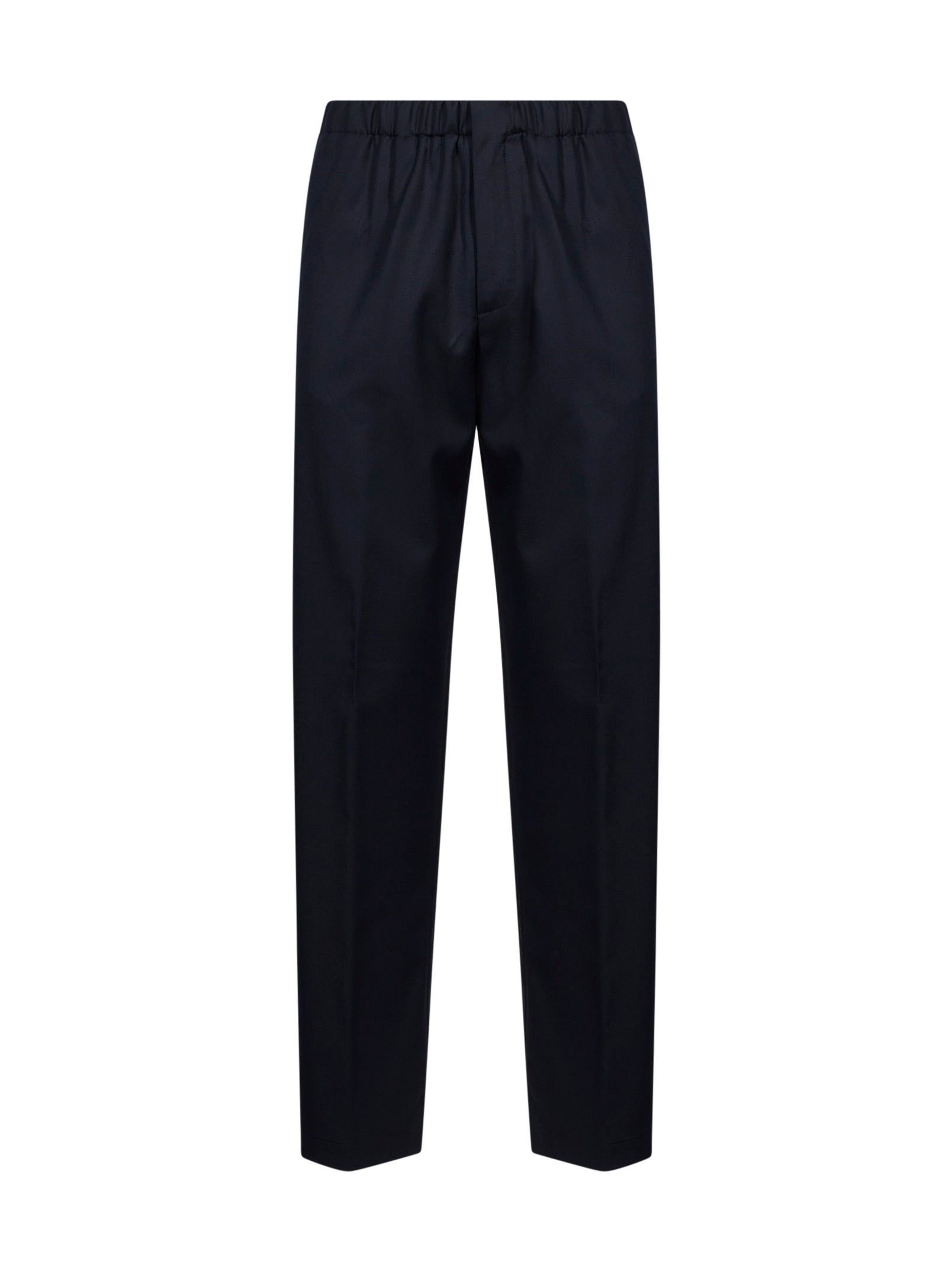 Pantaloni con coulisse in blu 
