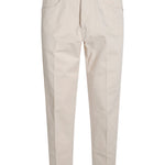 Jeans con bottoni in avorio Lardini - uomo 