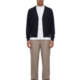 Cardigan con scollo a V in nero 