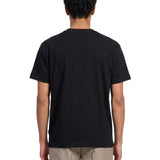 T-shirt a maniche corte in nero 