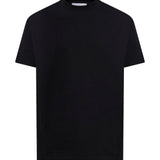 T-shirt a maniche corte in nero 