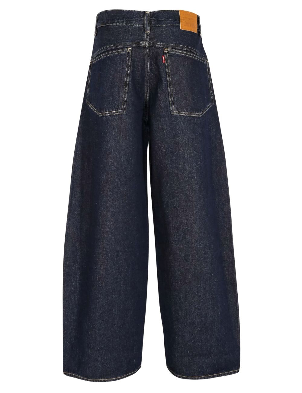 Jeans Barrel in blu 