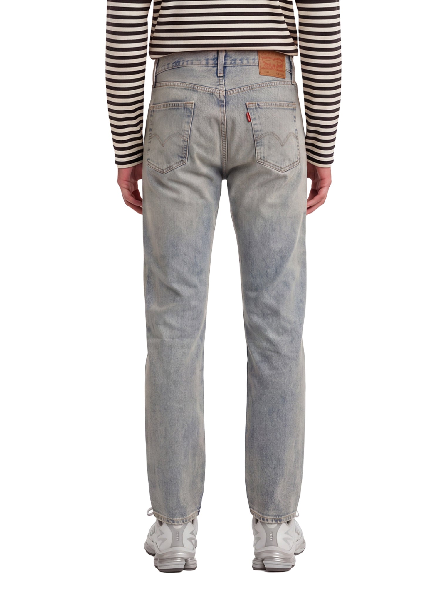 Jeans a gamba dritta 501 in celeste 