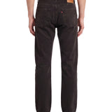 Jeans a gamba dritta 501 in marrone 