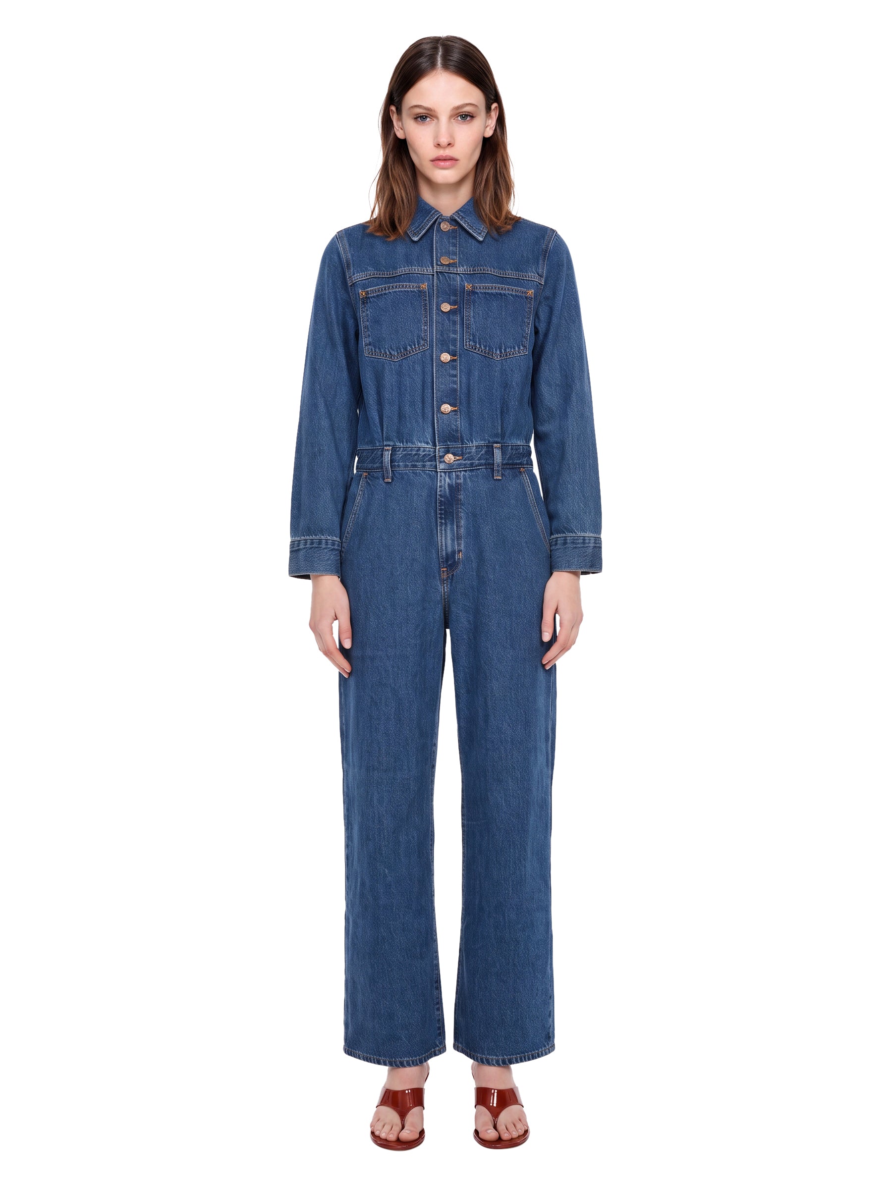 Tuta intera Heritage in blu 