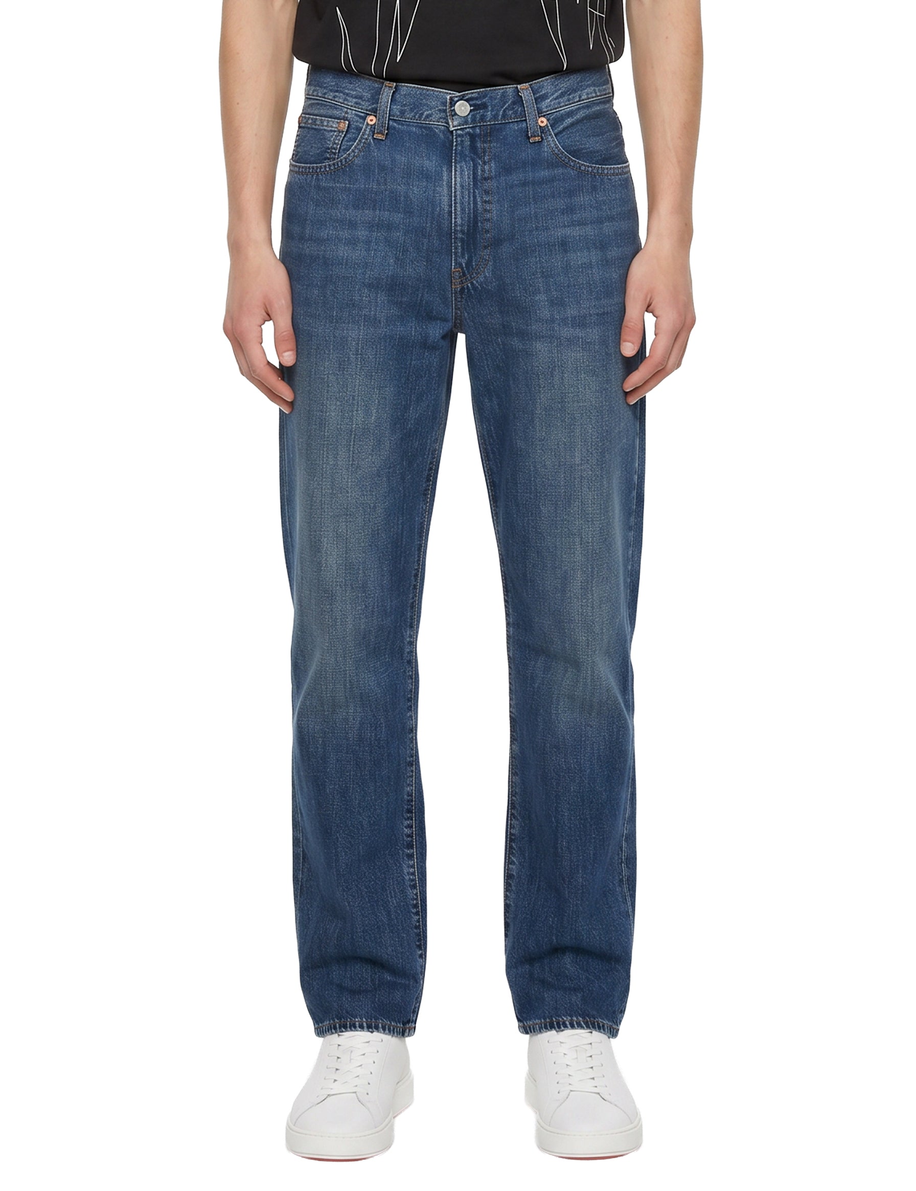 Jeans 568 loose in blu 